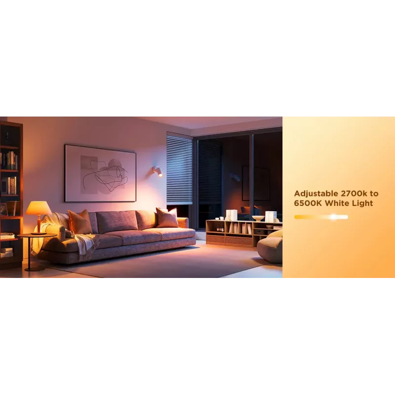 Lampadina smart Govee H600D Wi-Fi Bluetooth 4,8 W bianco 2 pezzi