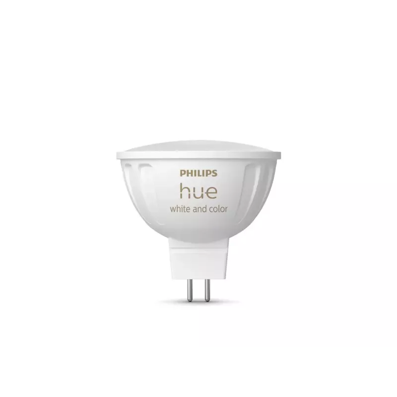 Lampadina LED Philips Hue White and Colour Ambiance MR16, GU5.3, 12 V, 6,3 W, 400 lm, dimmerabile