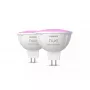 Philips Hue White & Color Ambiance MR16 GU5.3 lampadina smart a spot, 6,3 W, 2 pezzi
