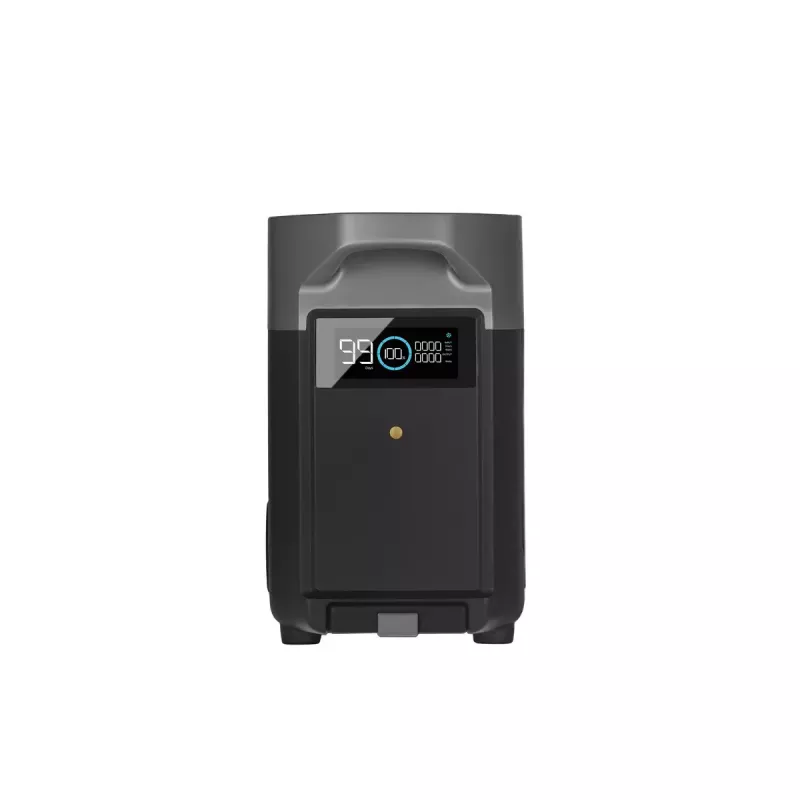 Batteria 3600 Wh per EcoFlow DELTA Pro — 39 kg, 635×285×416 mm, nero