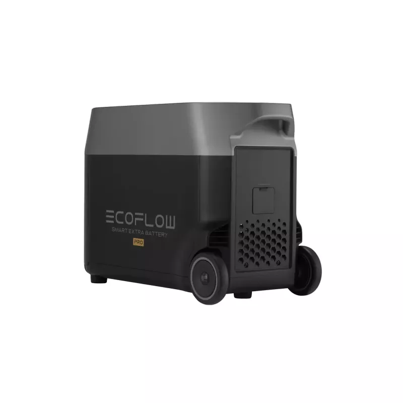Batteria 3600 Wh per EcoFlow DELTA Pro — 39 kg, 635×285×416 mm, nero