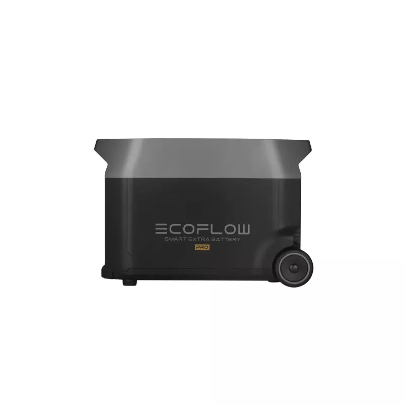 Batteria 3600 Wh per EcoFlow DELTA Pro — 39 kg, 635×285×416 mm, nero