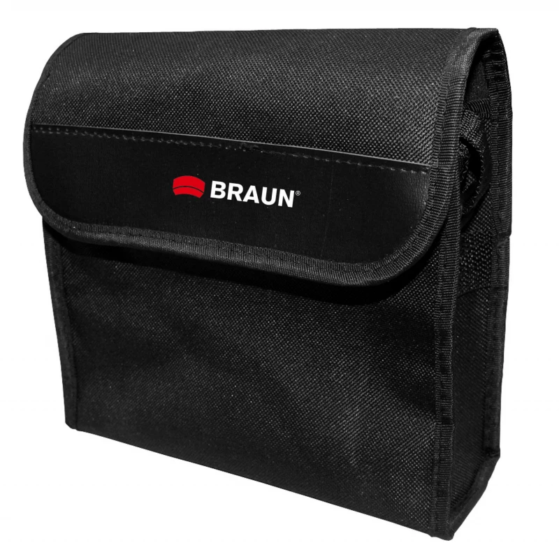 Braun 20165 binocolo BK-7 Porro nero