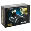 Binocolo Levenhuk Atom DB20 con ingrandimento 20x e fotocamera integrata da 2-MP, display LCD