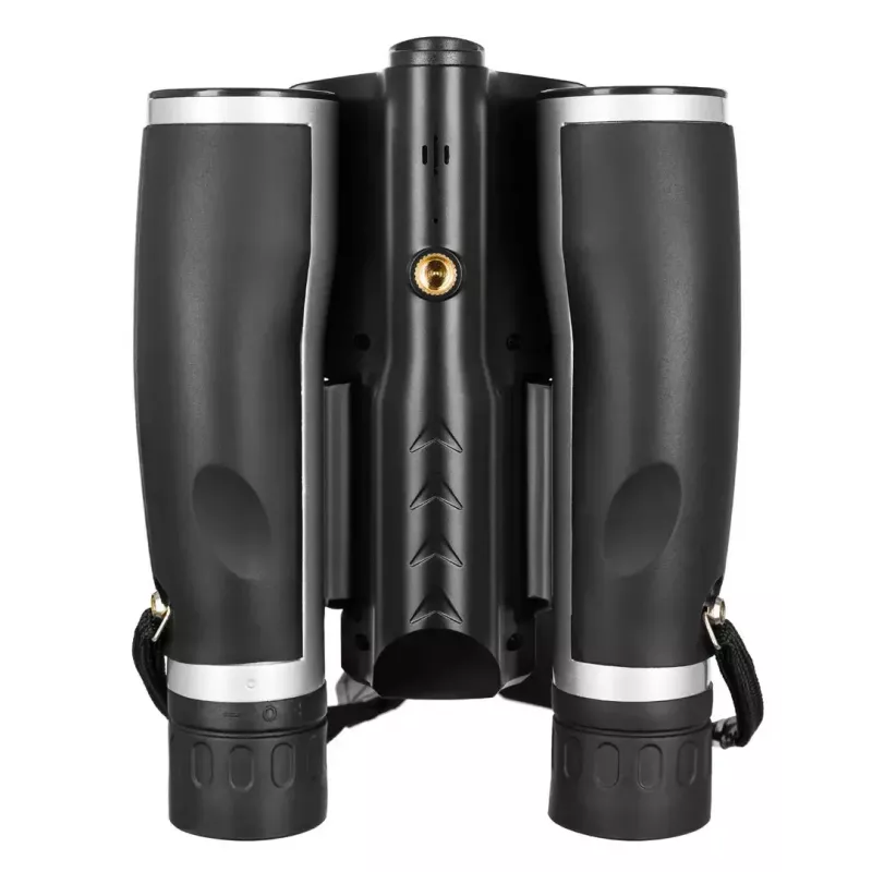 Binocolo Levenhuk Atom DB20 con ingrandimento 20x e fotocamera integrata da 2-MP, display LCD