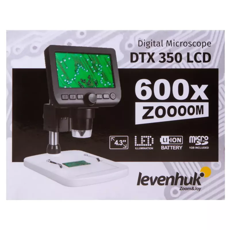 Microscopio digitale Levenhuk DTX 350 LCD ingrandimento 600x