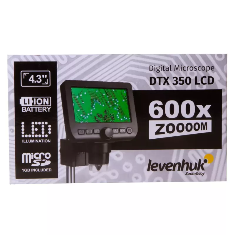 Microscopio digitale Levenhuk DTX 350 LCD ingrandimento 600x