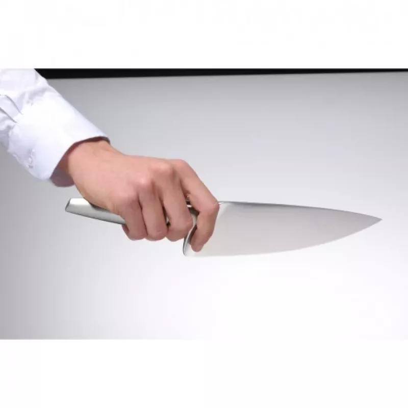 WMF Chef's Edition 1.882.026.032 coltello per pane e uso universale, spazzolato, 24 cm