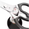 WMF 18.8246.9990 forbici da cucina universali, acciaio inox/plastica, 22 cm, nere