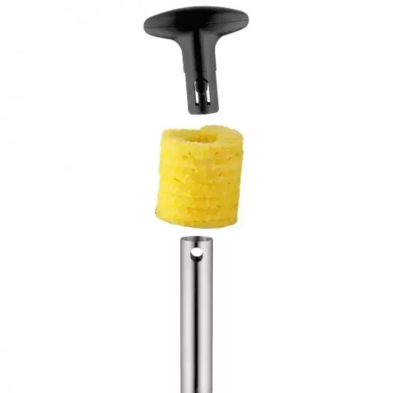 WMF Gourmet 18.7367.6030 affettaananas, 8 cm, acciaio inox, nero