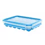EMSA 514549 contenitore per alimenti stampo per cubetti di ghiaccio blu, trasparente 1 pz.