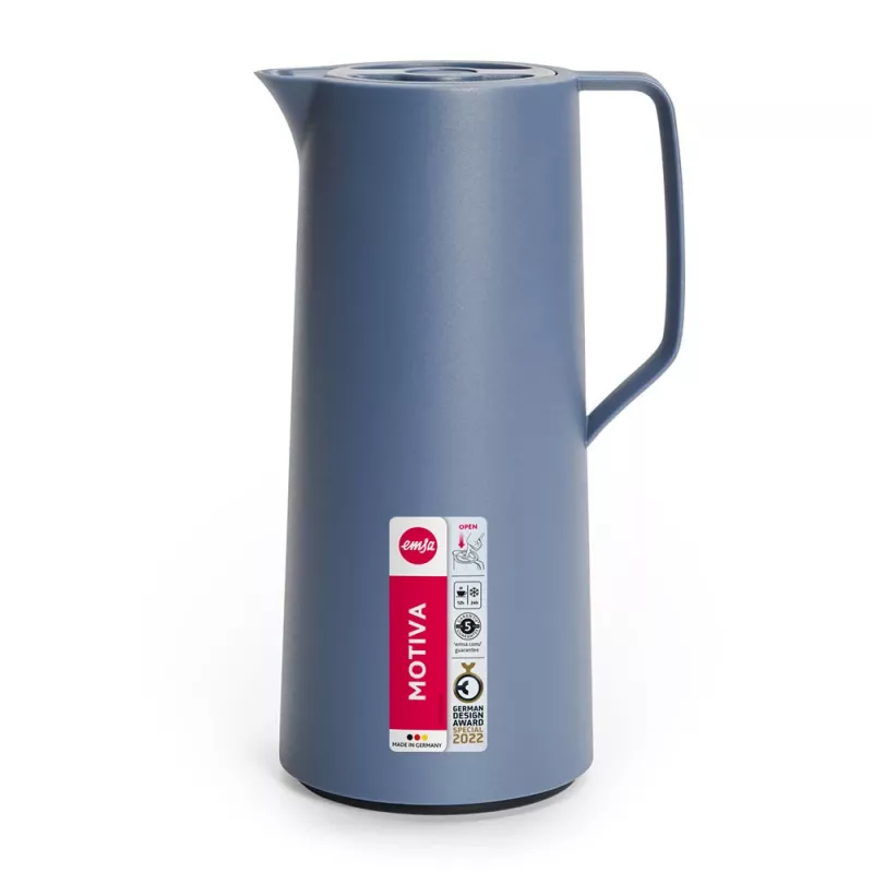 Teiera singola EMSA Motiva 1000 ml blu