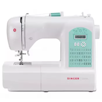 Macchina da cucire SINGER Starlet 6660 – elettrica, 60 punti, asola in 1 passaggio, braccio libero, 8,29 kg