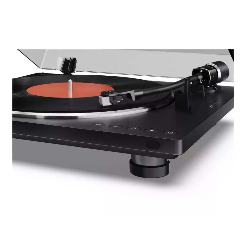 Giradischi Sharp RP-TT100 nero a trazione diretta con uscita USB per registrazione digitale