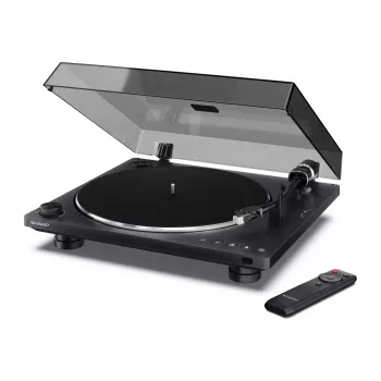 Giradischi Sharp RP-TT100 nero a trazione diretta con uscita USB per registrazione digitale