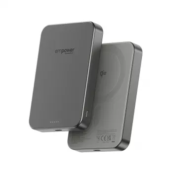 Powerbank PanzerGlass empower by empower Bank 10000mAh titanio