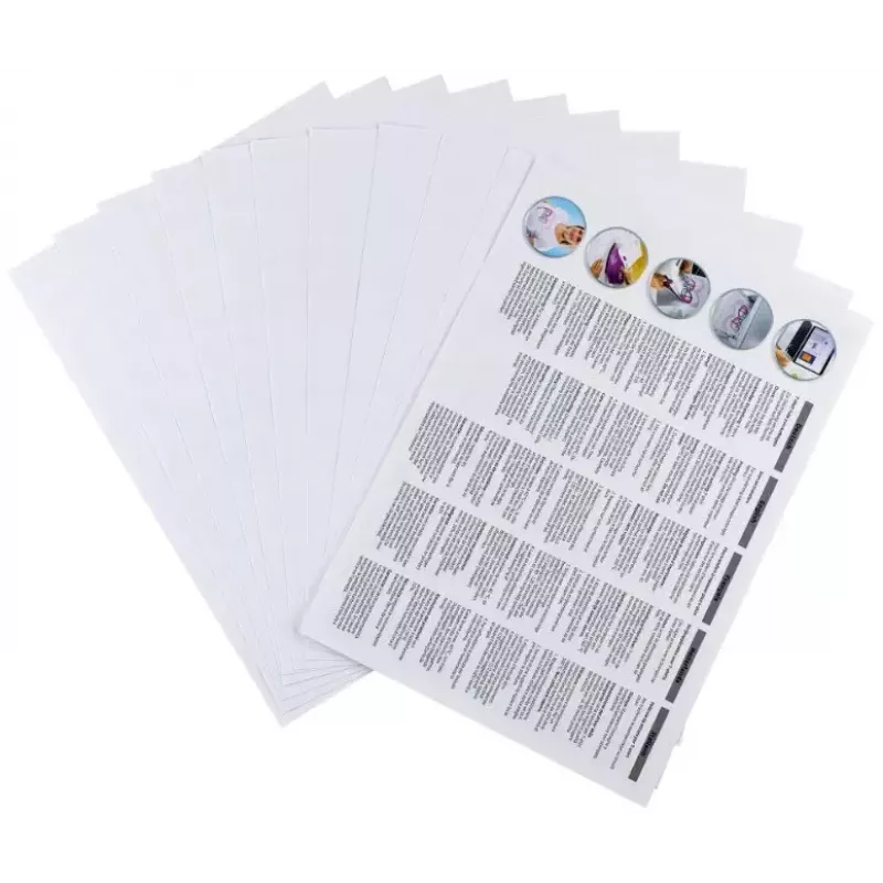 Foglio per trasferimento su tessuto HERMA 4524 trasferimento termico unisex 10 pezzi