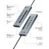 ICY BOX hub USB Type-C 11-in-1 con lettore di schede e PD