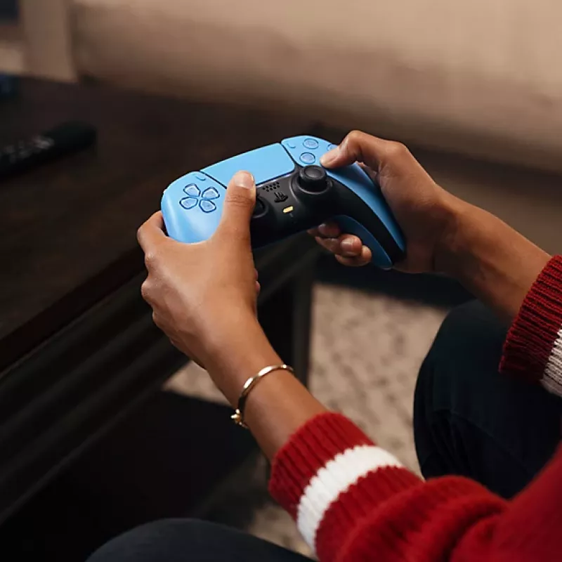 Sony DualSense V2 nero, blu Gamepad Bluetooth/USB analogico/digitale PlayStation 5