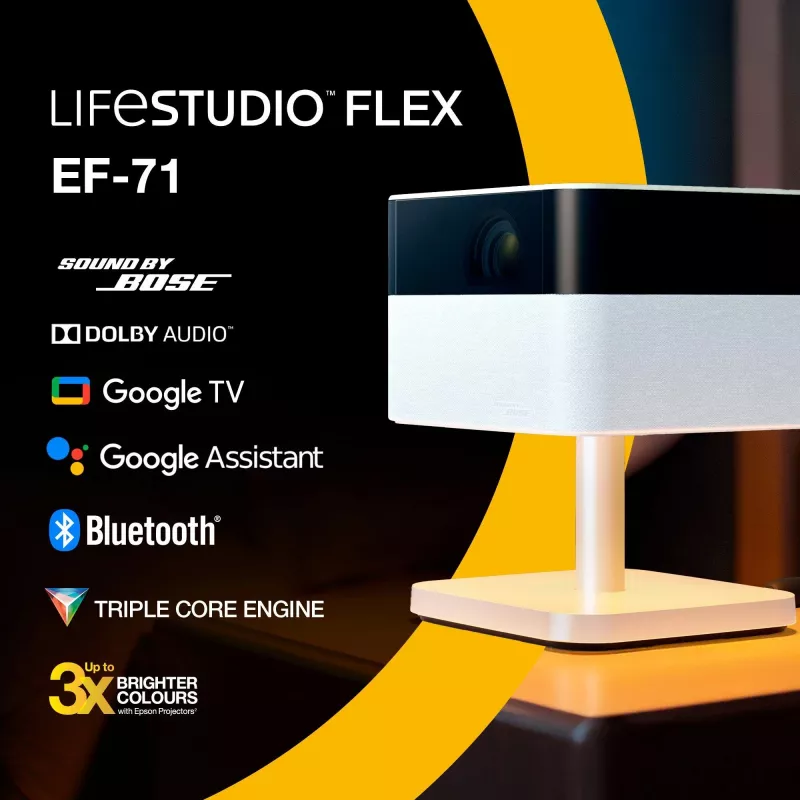 Epson EF-71 proiettore standard-throw 700 ANSI lumen 3LCD 1080p (1920x1080) bianco