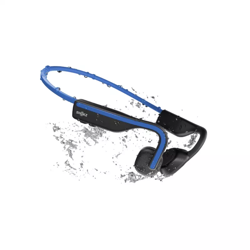 SHOKZ OpenMove cuffie senza fili ad archetto chiamate/musica USB Type-C Bluetooth blu