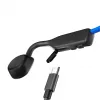 SHOKZ OpenMove cuffie senza fili ad archetto chiamate/musica USB Type-C Bluetooth blu