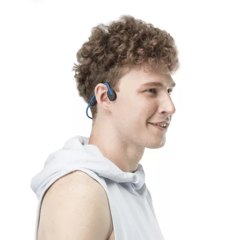 SHOKZ OpenMove cuffie senza fili ad archetto chiamate/musica USB Type-C Bluetooth blu