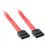 Lindy 0,2 m cavo SATA, 0,2 m, SATA III, SATA 7 pin, SATA 7 pin, femmina/femmina, rosso