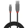 Lindy 2m cavo USB 2.0 Type-A a Micro-B, Anthra Line