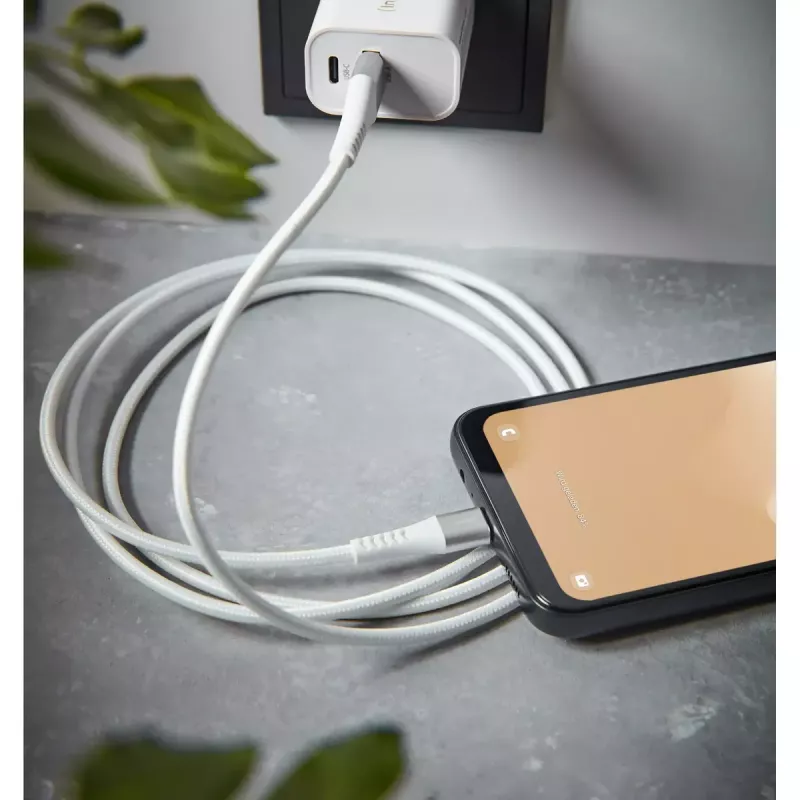 Intenso A315C 7901102 cavo da USB-A a USB-C, USB 2.0, 3 A, PD fino a 60 W, nylon, 1,5 m, bianco