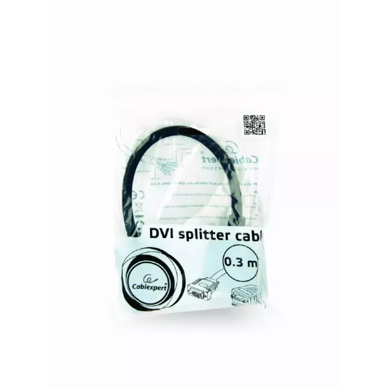 Gembird A-DVI-2VGA-01 cavo adattatore splitter DVI-I maschio a 2 VGA femmina