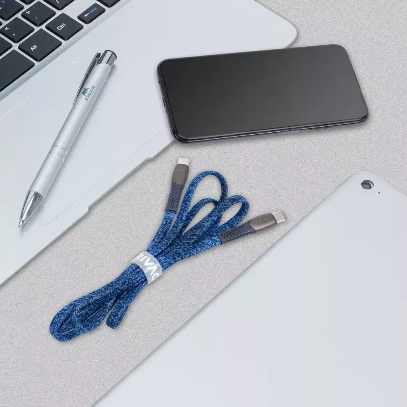 Cavo USB Rivacase PS6105 BL12 USB 2.0 1,2 m USB-C blu