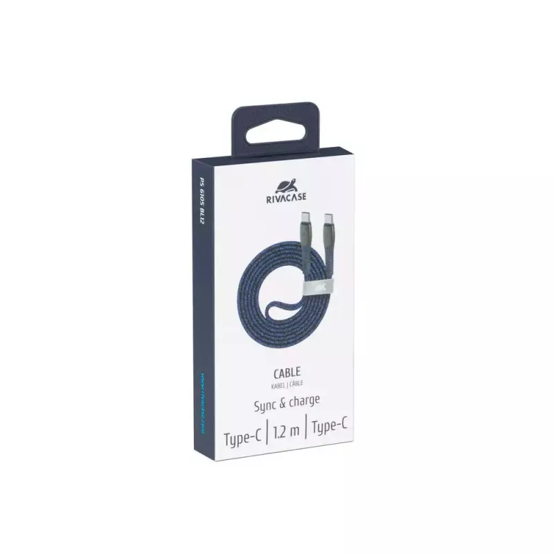 Cavo USB Rivacase PS6105 BL12 USB 2.0 1,2 m USB-C blu