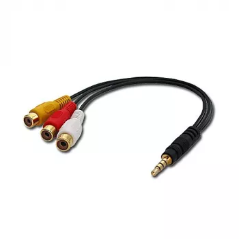 Lindy cavo adattatore AV - stereo e video composite