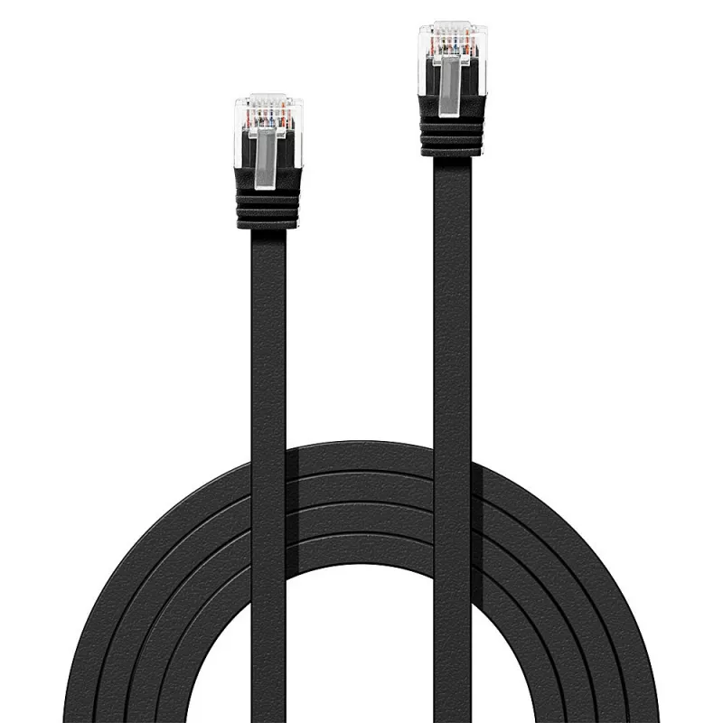 Lindy 47524 cavo di rete nero 5 m Cat6 U/UTP (UTP)