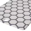 Tagliere RESTO 95401 rettangolare plastica 138×200×8 mm grigio/bianco