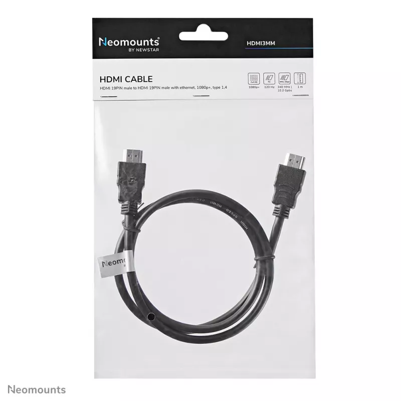 Neomounts HDMI3MM cavo High Speed HDMI 1.3, HDMI maschio – HDMI maschio, 1 m
