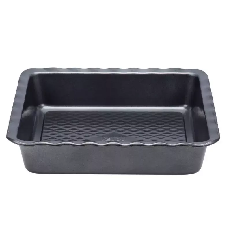 Teglia per lasagne Resto Kitchenware 96115 rettangolare acciaio al carbonio 255x255x50 mm