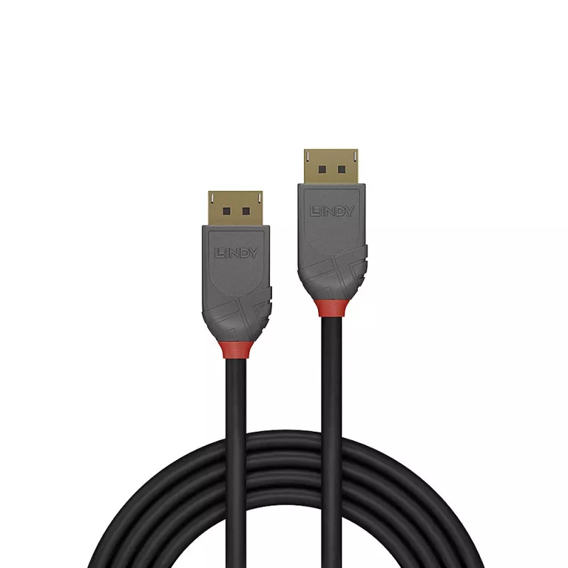Lindy cavo DisplayPort 1.4 0,5 m, Anthra Line