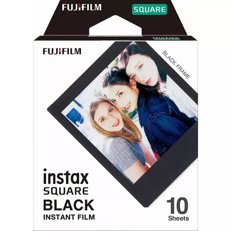 Pellicola istantanea Fujifilm Instax Square Black Frame