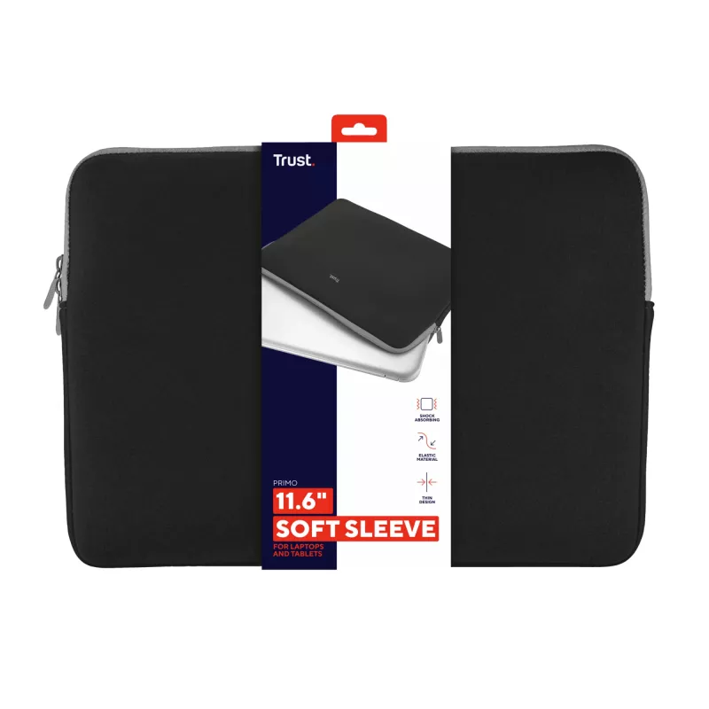 Trust 21254 Custodia per laptop 29,5 cm (11,6 pollici) Sleeve Nero