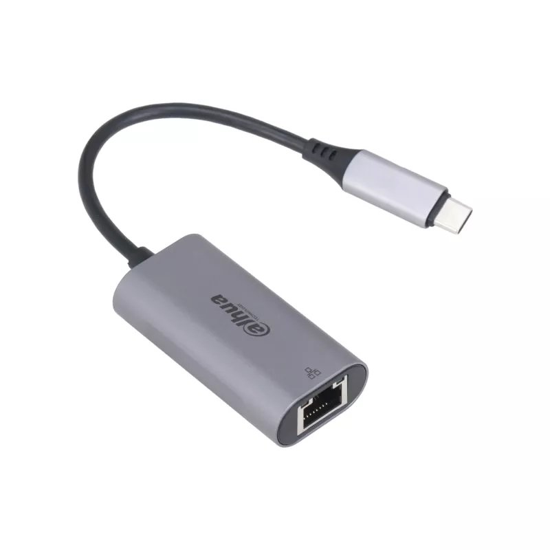 Adattatore USB 3.0 Type-C a RJ45 DAHUA TC31 — 1000 Mbit/s, alimentato via USB, grigio