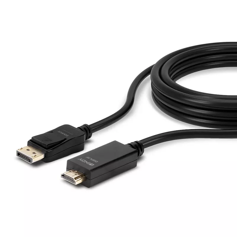 Lindy 1m Cavo DisplayPort a HDMI 10.2G