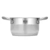 Resto Kitchenware Rigel 1,9 l casseruola rotonda in acciaio inox