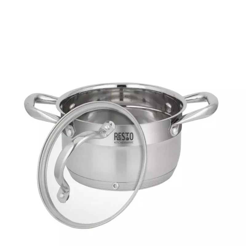 Resto Kitchenware Rigel 1,9 l casseruola rotonda in acciaio inox