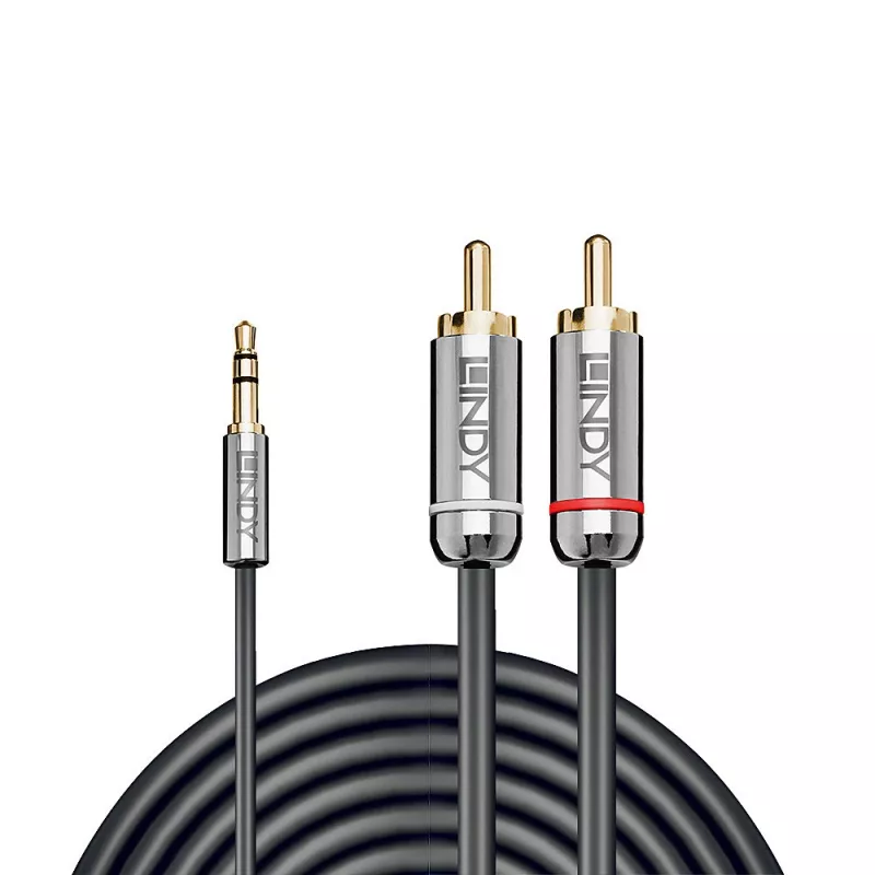 Cavo audio Lindy 10 m da 3,5 mm a RCA, Cromo Line