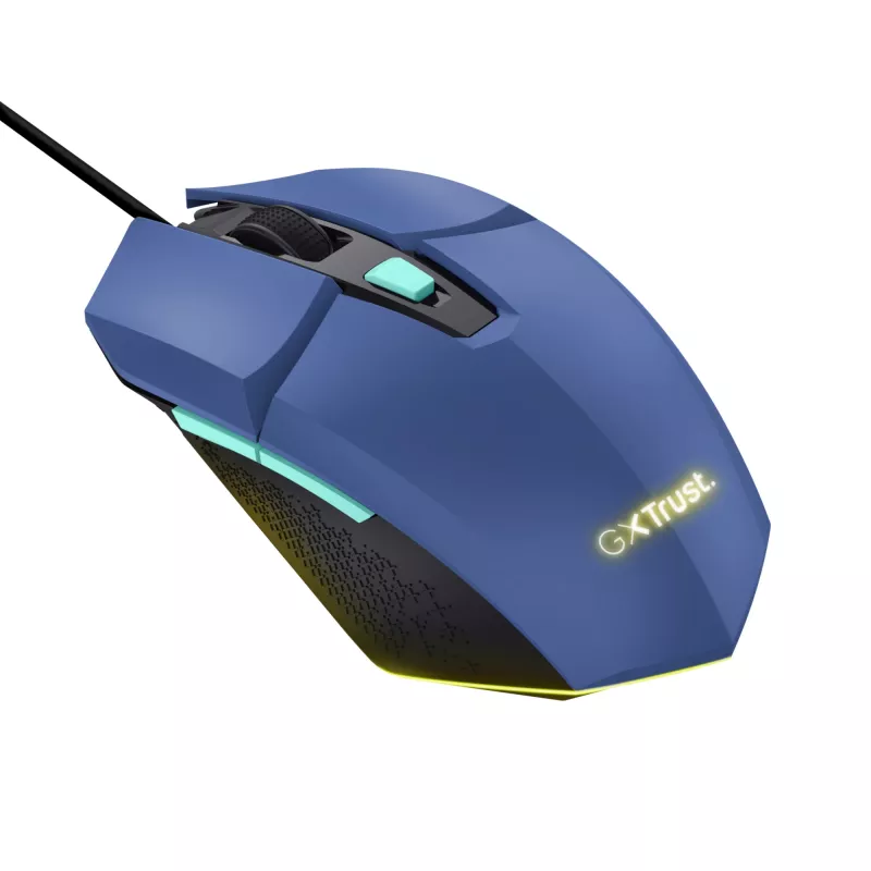 Mouse gaming Trust GXT109B FELOX ambidestro USB Type-A 6400 DPI