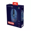 Mouse gaming Trust GXT109B FELOX ambidestro USB Type-A 6400 DPI