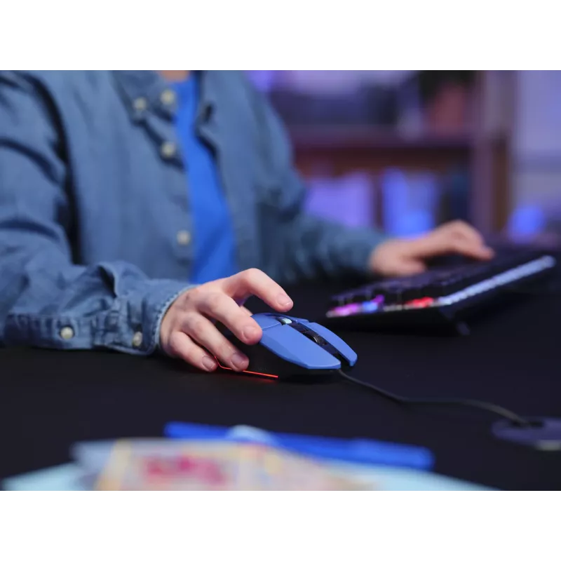 Mouse gaming Trust GXT109B FELOX ambidestro USB Type-A 6400 DPI