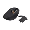 Mouse Trust Yvi+ Silent wireless, per destrimani, ottico, RF wireless, 1600 DPI, nero